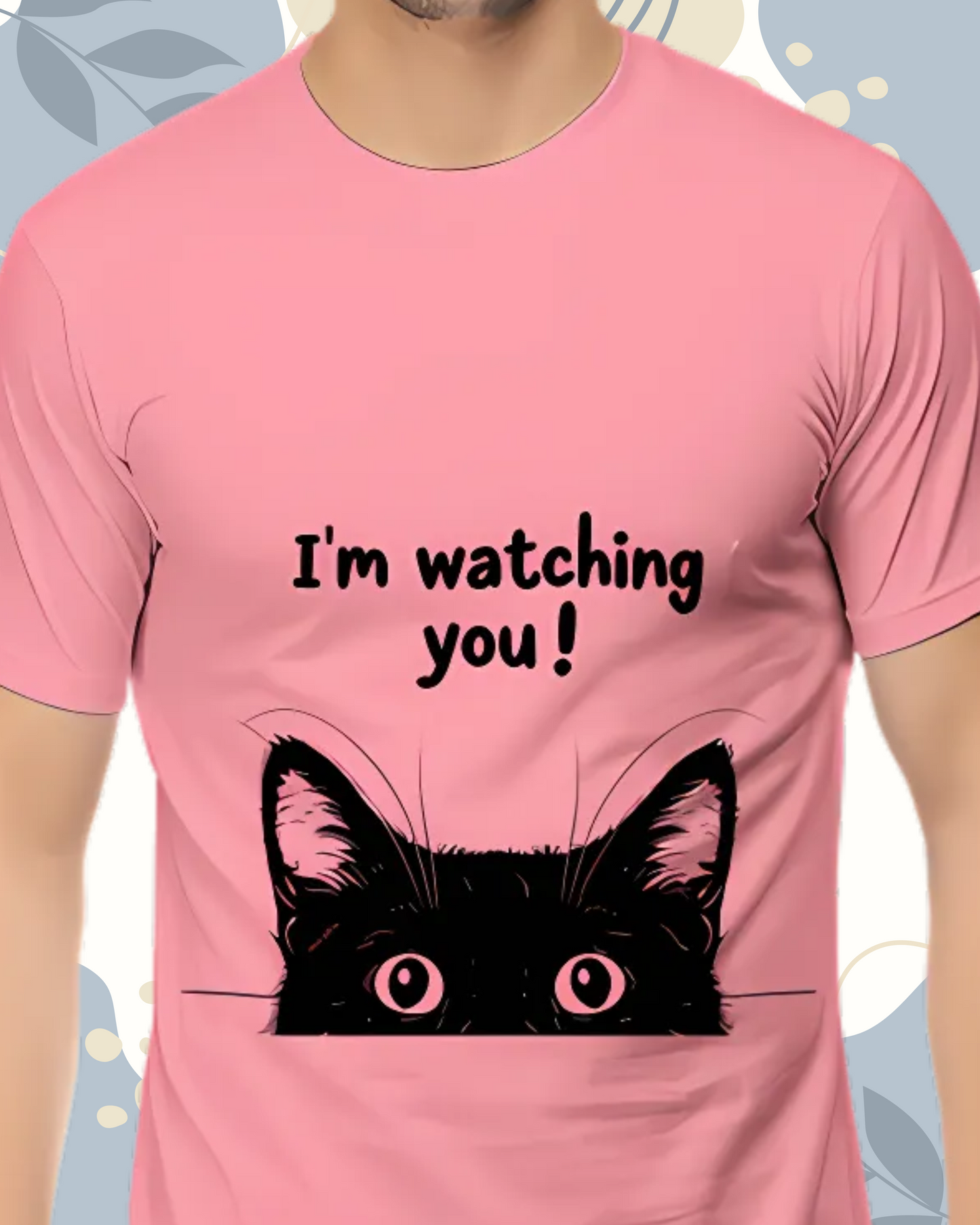 “I’m Watching You” – Unisex Cat Lover T-Shirt | 7 Cool Colors