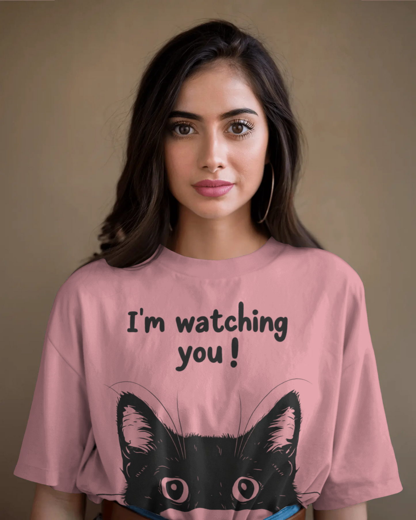 “I’m Watching You” – Unisex Cat Lover T-Shirt | 7 Cool Colors