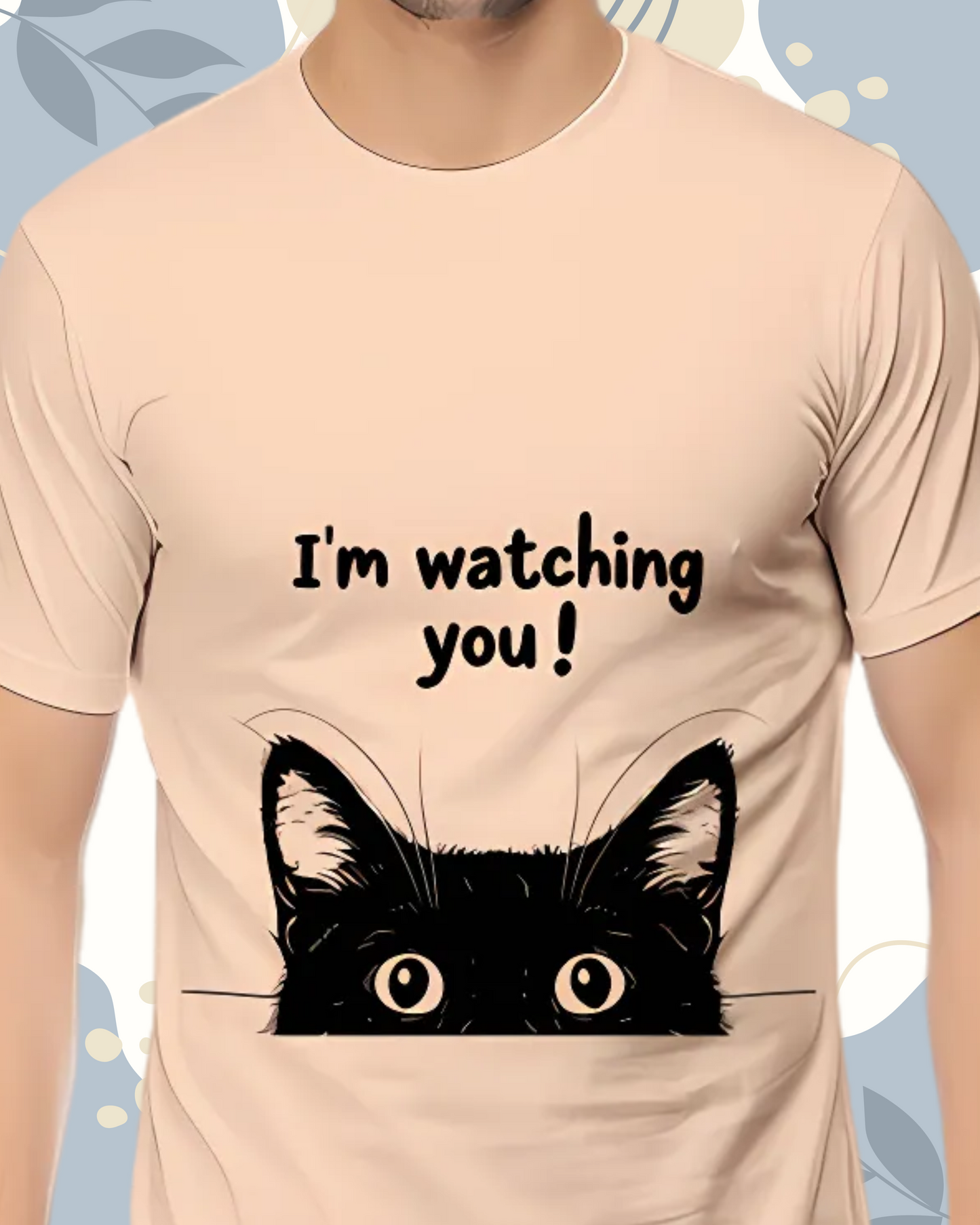 “I’m Watching You” – Unisex Cat Lover T-Shirt | 7 Cool Colors
