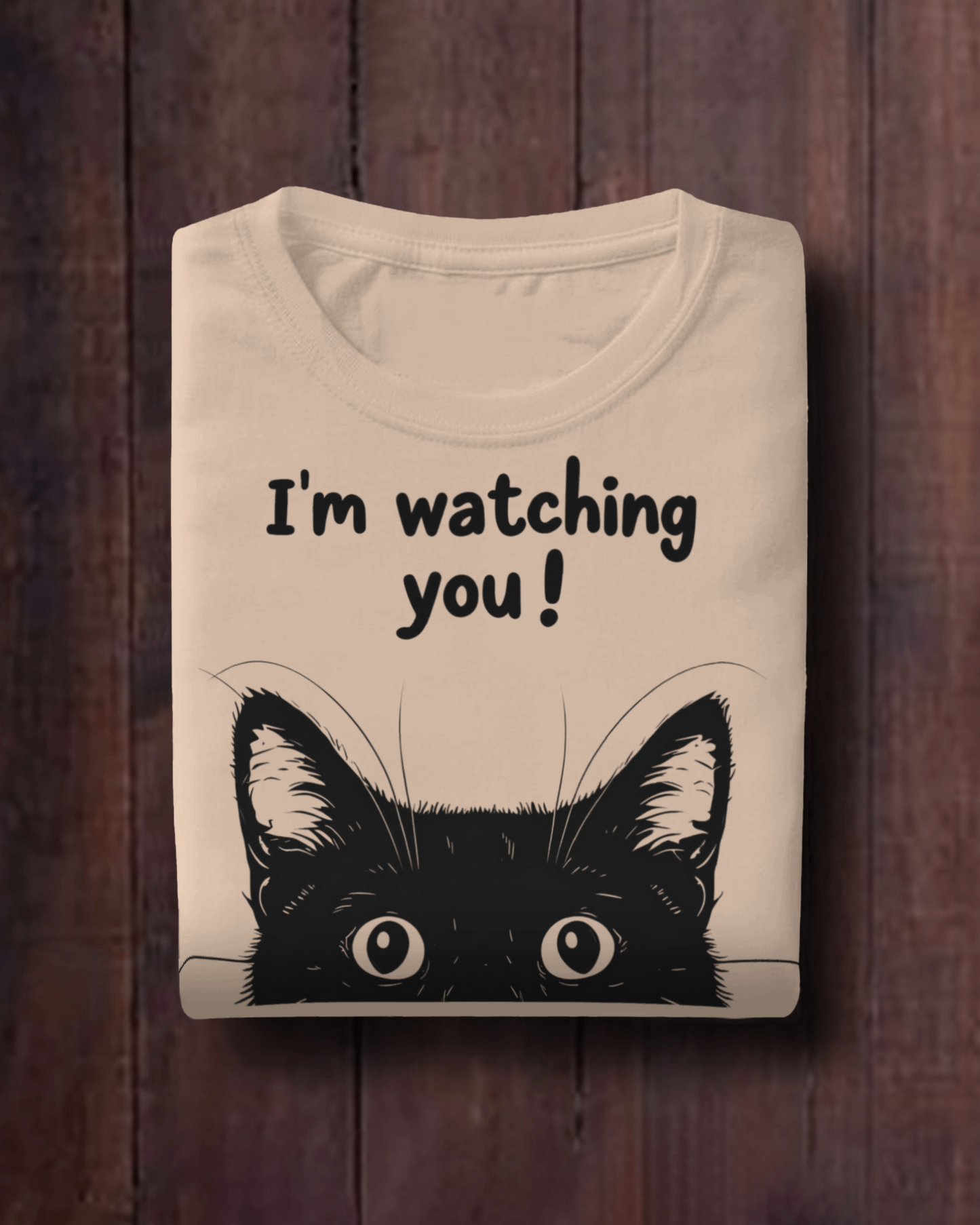“I’m Watching You” – Unisex Cat Lover T-Shirt | 7 Cool Colors